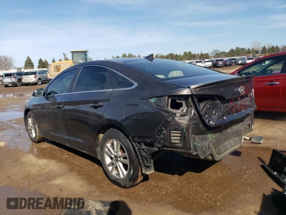 2015 Hyundai Sonata SE with VIN 5NPE24AFXFH198477, listed as a Copart auction lot 48523965 with 84,700 mi miles and Salvage Title. Bid and sale history available at DreamBid. Image 2.