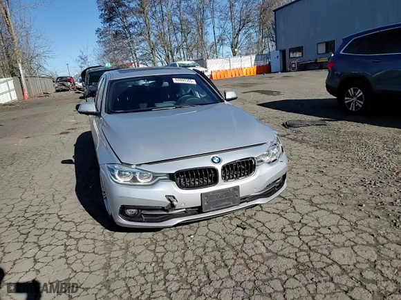 2016 BMW 3 Series 328i xDrive with VIN WBA8E3G5XGNU01458, listed as a Copart auction lot 44866565 with 61,786 mi miles and Salvage Title. Bid and sale history available at carsss.com. Image 11.