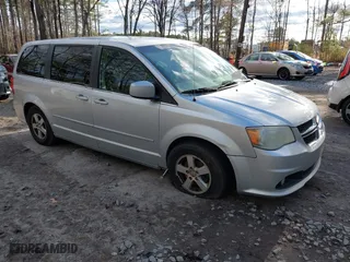 2012 Dodge Grand Caravan Crew with VIN 2C4RDGDG4CR109244, listed as a IAAI auction lot 41741523 with 222,981 mi miles. Bid and sale history available at carsss.com. Image 1.