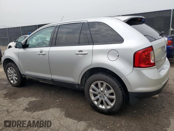 2014 Ford Edge SEL z VIN 2FMDK4JC2EBA89812, wystawiony jako Copart lot #60299295 z przebiegiem 96 912 mil mil oraz Czysty tytuł • Clean title. Historia ofert i sprzedaży dostępna na DreamBid. Obrazek 2.