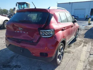 2024 Hyundai Venue SEL with VIN KMHRC8A37RU289787, listed as a IAAI auction lot 41780208 with NaN miles. Bid and sale history available at carsss.com. Image 4.