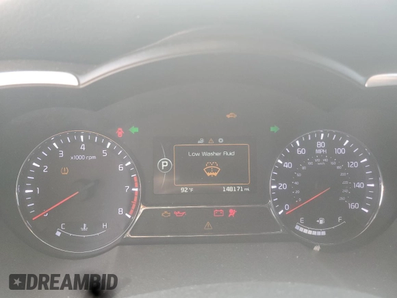 2014 Kia Optima SX Turbo with VIN 5XXGR4A69EG292770, listed as a Copart auction lot 60703465 with 148,171 mi miles and Salvage title. Bid and sale history available at DreamBid. Image 9.