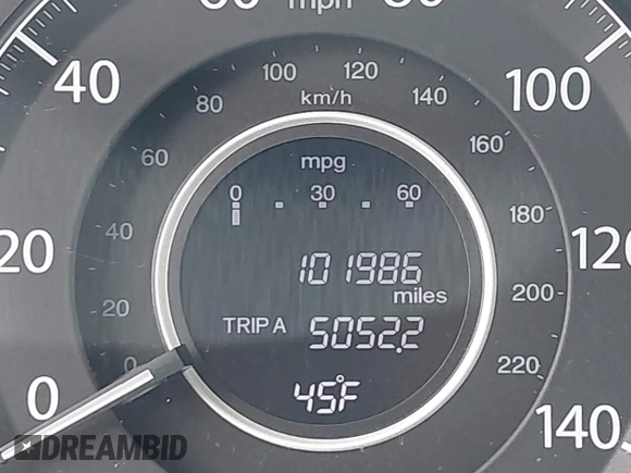 2016 Honda CR-V LX with VIN 5J6RM4H36GL056304, listed as a IAAI auction lot 41981750 with 101,986 mi miles. Bid and sale history available at carsss.com. Image 15.