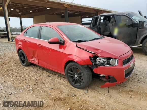 2015 Chevrolet Sonic LT with VIN 1G1JC5SB7F4148860, listed as a Copart auction lot 50632085 with 125,475 mi miles and Salvage Title. Bid and sale history available at DreamBid. Image 4.