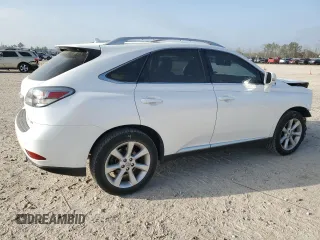 2010 Lexus RX 350 with VIN JTJZK1BA7A2407202, listed as a Copart auction lot 48736085 with 125,915 mi miles and Salvage Title. Bid and sale history available at carsss.com. Image 3.
