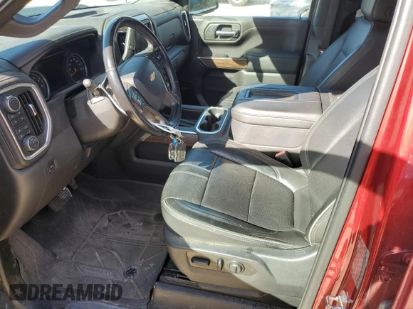 2019 Chevrolet Silverado 1500 High Country with VIN 3GCUYHEL5KG235231, listed as a Copart auction lot 48880265 with 87,315 mi miles and Salvage Title. Bid and sale history available at carsss.com. Image 7.