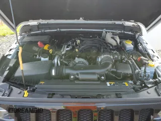 2021 Jeep Wrangler Unlimited 80th Anniversary z VIN 1C4HJXDG4MW794519, wystawiony jako Copart lot #60116105 z przebiegiem 25 708 mil mil oraz Szkoda całkowita • Salvage title. Historia ofert i sprzedaży dostępna na DreamBid. Obrazek 12.