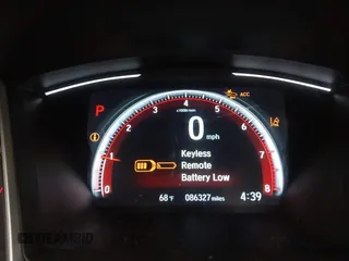2019 Honda Civic Sedan Sport with VIN 19XFC2F85KE007482, listed as a IAAI auction lot 41545624 with 86,327 mi miles. Bid and sale history available at carsss.com. Image 15.