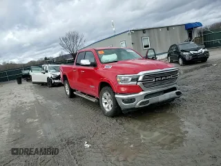2019 Ram 1500 Laramie with VIN 1C6SRFDT2KN806618, listed as a Copart auction lot 86817314 with 0 mi miles and Salvage Title. Bid and sale history available at carsss.com. Image 11.