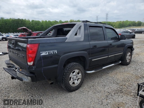 2004 Chevrolet Avalanche Z66 with VIN 3GNEC12T84G329726, listed as a Copart auction lot 53711845 with 189,619 mi miles and Clean title. Bid and sale history available at DreamBid. Image 3.