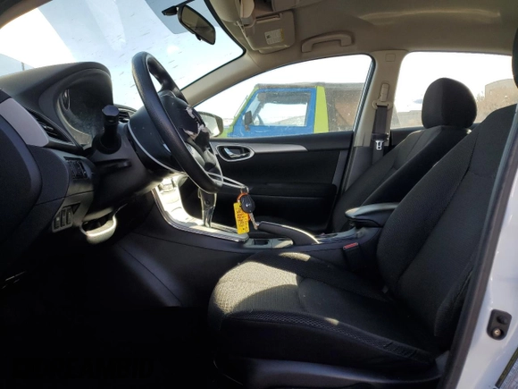 2013 Nissan Sentra FE+ S with VIN 3N1AB7AP7DL767245, listed as a Copart auction lot 46358725 with 61,035 mi miles and Salvage Title. Bid and sale history available at DreamBid. Image 7.