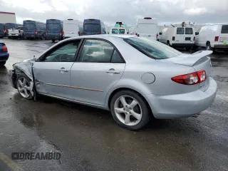 2005 Mazda 6 Sport with VIN 1YVHP80C255M56318, listed as a Copart auction lot 45031055 with 135,146 mi miles and Salvage Title. Bid and sale history available at DreamBid. Image 2.