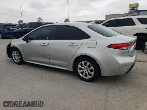 2020 Toyota Corolla LE with VIN 5YFEPRAE2LP118206, listed as a Copart auction lot 50303835 with 124,701 mi miles and Salvage Title. Bid and sale history available at carsss.com. Image 2.