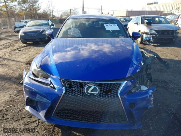 2016 Lexus IS 350 with VIN JTHCE1D26G5011077, listed as a IAAI auction lot 41474787 with 116,523 mi miles. Bid and sale history available at carsss.com. Image 12.