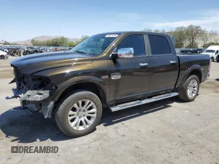 2014 Ram 1500 Longhorn Limited with VIN 1C6RR7PTXES230282, listed as a Copart auction lot 60927335 with 170,793 mi miles and Salvage title. Bid and sale history available at DreamBid. Image 1.