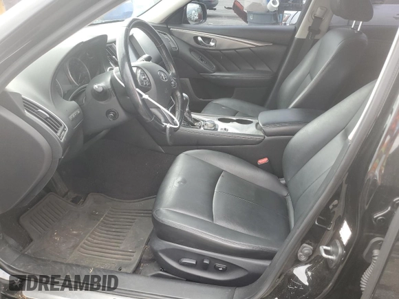 2016 Infiniti Q50 2.0t Premium with VIN JN1CV7AP4GM202199, listed as a Copart auction lot 48600515 with 112,485 mi miles and Salvage Title. Bid and sale history available at carsss.com. Image 7.
