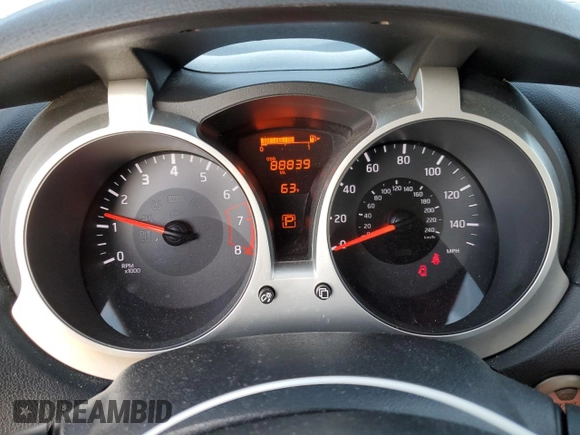 2017 Nissan Juke SL with VIN JN8AF5MR1HT704442, listed as a Copart auction lot 49858025 with 88,839 mi miles and Salvage Title. Bid and sale history available at carsss.com. Image 9.