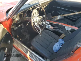 1968 Chevrolet Corvette z VIN 194678S407304, wystawiony jako Copart lot #80236834 z przebiegiem 32 639 mil mil oraz Szkoda całkowita • Salvage title. Historia ofert i sprzedaży dostępna na DreamBid. Obrazek 8.
