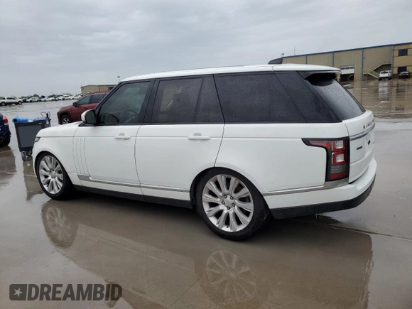 2017 Land Rover Range Rover z VIN SALGS2FEXHA320643, wystawiony jako Copart lot #51088165 z przebiegiem 73 908 mil mil oraz Czysty tytuł • Clean title. Historia ofert i sprzedaży dostępna na DreamBid. Obrazek 2.