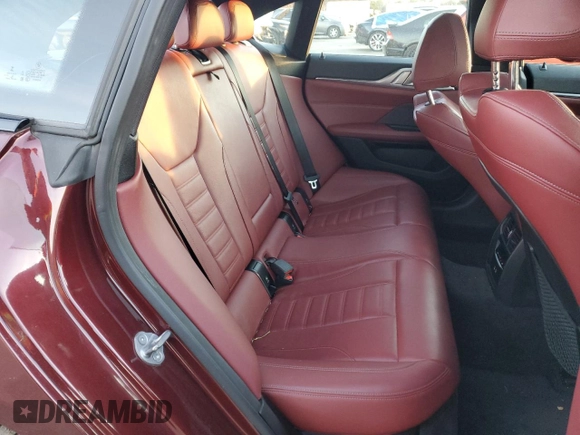 2022 BMW 4 Series M440i xDrive z VIN WBA13AW01NFM58124, wystawiony jako Copart lot #85731994 z przebiegiem 15 922 mil mil oraz Szkoda całkowita • Salvage title. Historia ofert i sprzedaży dostępna na DreamBid. Obrazek 10.
