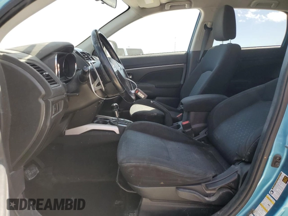 2012 Mitsubishi Outlander Sport SE with VIN JA4AR4AU8CZ004858, listed as a Copart auction lot 49701935 with 190,510 mi miles and Non Repairable. Bid and sale history available at carsss.com. Image 7.