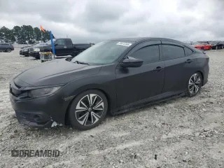 2016 Honda Civic EX-T z VIN 19XFC1F35GE004037, wystawiony jako Copart lot #59615365 z przebiegiem 74 777 mil mil oraz Czysty tytuł • Clean title. Historia ofert i sprzedaży dostępna na DreamBid. Obrazek 1.