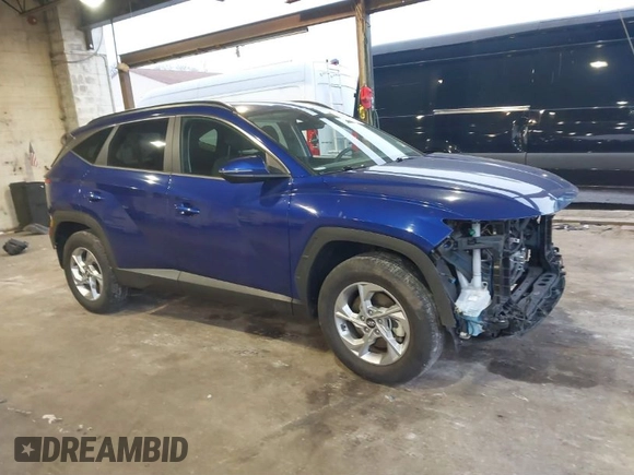 2022 Hyundai Tucson SEL with VIN 5NMJBCAEXNH069845, listed as a IAAI auction lot 41481383 with 10,985 mi miles and . Bid and sale history available at DreamBid. Image 1.