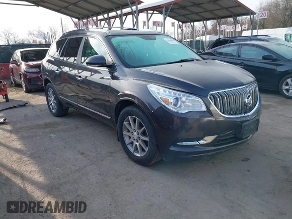 2016 Buick Enclave Leather with VIN 5GAKVBKD8GJ302714, listed as a IAAI auction lot 41823844 with 115,430 mi miles and . Bid and sale history available at DreamBid. Image 1.