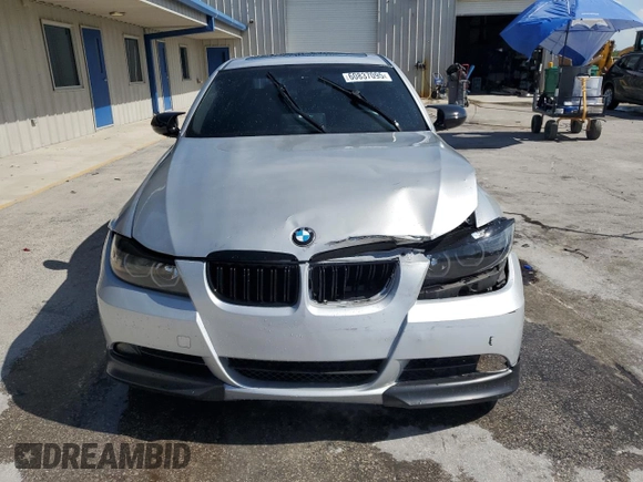 2008 BMW 3 Series 328i with VIN WBAVA37508NL53940, listed as a Copart auction lot 60837095 with 159,811 mi miles and Salvage title. Bid and sale history available at DreamBid. Image 5.