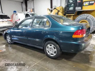 1998 Honda Civic EX with VIN 2HGEJ8642WH539768, listed as a Copart auction lot 87055024 with 126,726 mi miles and Salvage Title. Bid and sale history available at carsss.com. Image 2.