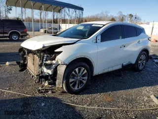 2017 Nissan Murano Platinum with VIN 5N1AZ2MH9HN146624, listed as a Copart auction lot 88092515 with 95,129 mi miles and Salvage Title. Bid and sale history available at carsss.com. Image 1.