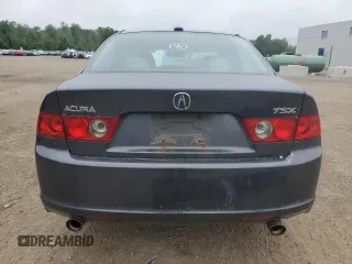 2007 Acura TSX with VIN JH4CL968X7C009091, listed as a Copart auction lot 60789755 with 303,504 mi miles and Salvage title. Bid and sale history available at DreamBid. Image 6.