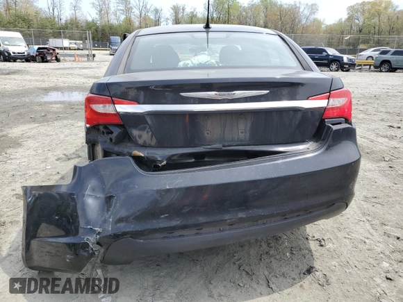 2013 Chrysler 200 Limited with VIN 1C3CCBCG9DN751782, listed as a Copart auction lot 52711945 with Not Provided miles and Salvage Title. Bid and sale history available at DreamBid. Image 6.