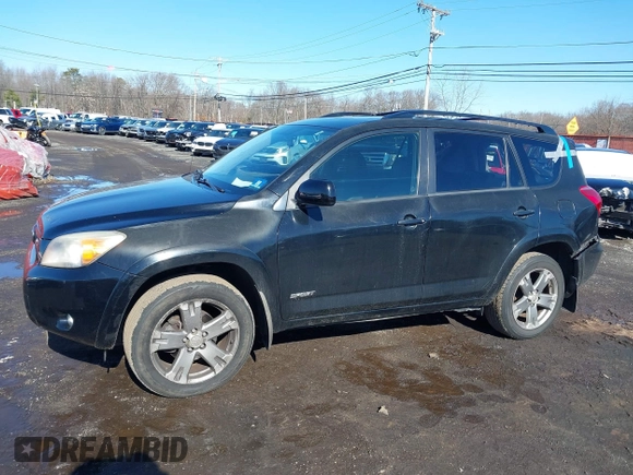 2008 Toyota RAV4 Sport with VIN JTMBK32V886040476, listed as a IAAI auction lot 41576176 with 165,025 mi miles. Bid and sale history available at carsss.com. Image 18.