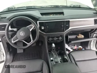 2022 Volkswagen Atlas SEL with VIN 1V2BP2CA2NC517941, listed as a Copart auction lot 80081904 with 51,766 mi miles and Salvage title. Bid and sale history available at DreamBid. Image 8.