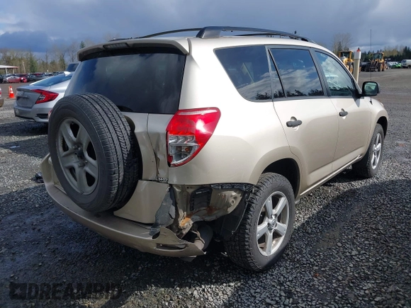 2007 Toyota RAV4 with VIN JTMBD33V475106938, listed as a IAAI auction lot 41945097 with 244,274 mi miles. Bid and sale history available at carsss.com. Image 6.