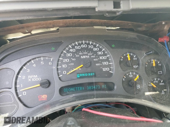 2004 Chevrolet Tahoe LS z VIN 1GNEC13T94R165160, wystawiony jako Copart lot #59994985 z przebiegiem 303 473 mil mil oraz Szkoda całkowita • Salvage title. Historia ofert i sprzedaży dostępna na DreamBid. Obrazek 9.