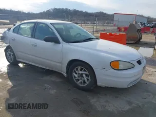 2004 Pontiac Grand Am SE1 with VIN 1G2NF52E44C248920, listed as a IAAI auction lot 41654124 with 158,656 mi miles. Bid and sale history available at carsss.com. Image 1.
