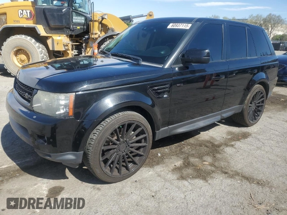 2013 Land Rover Range Rover Sport HSE with VIN SALSF2D47DA791104, listed as a Copart auction lot 60937115 with 152,085 mi miles and Salvage title. Bid and sale history available at DreamBid. Image 1.
