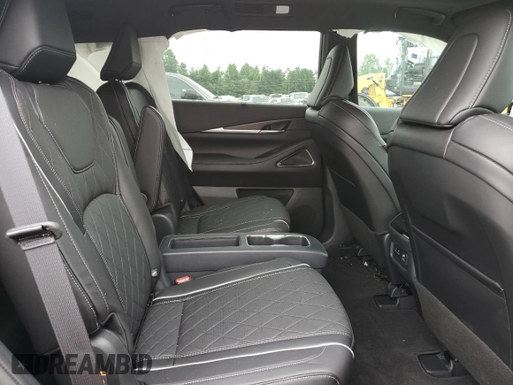 2024 Infiniti QX60 Autograph with VIN 5N1DL1HU0RC351441, listed as a Copart auction lot 63048824 with 6,953 mi miles and Salvage title. Bid and sale history available at DreamBid. Image 11.