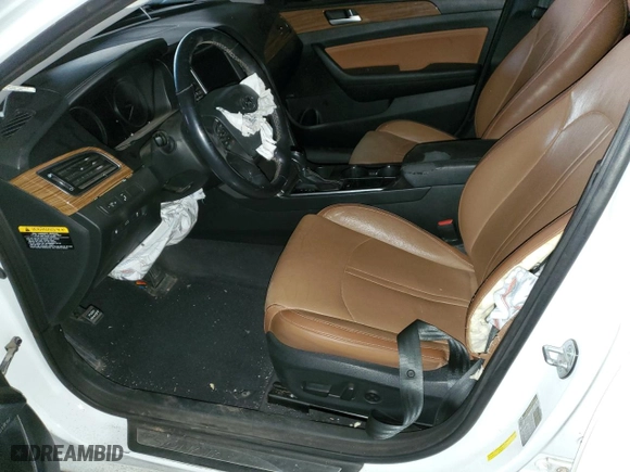 2015 Hyundai Sonata 2.4L Limited with VIN 5NPE34AFXFH178517, listed as a Copart auction lot 41923475 with 0 mi miles and Salvage Title. Bid and sale history available at carsss.com. Image 7.