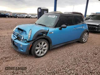2004 MINI Hardtop S z VIN WMWRE33464TD80295, wystawiony jako Copart lot #55768545 z przebiegiem 103 823 mil mil oraz Szkoda całkowita • Salvage title. Historia ofert i sprzedaży dostępna na DreamBid. Obrazek 1.