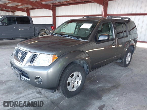2008 Nissan Pathfinder SE with VIN 5N1AR18B58C654973, listed as a IAAI auction lot 42795855 with 197,071 mi miles and . Bid and sale history available at DreamBid. Image 2.