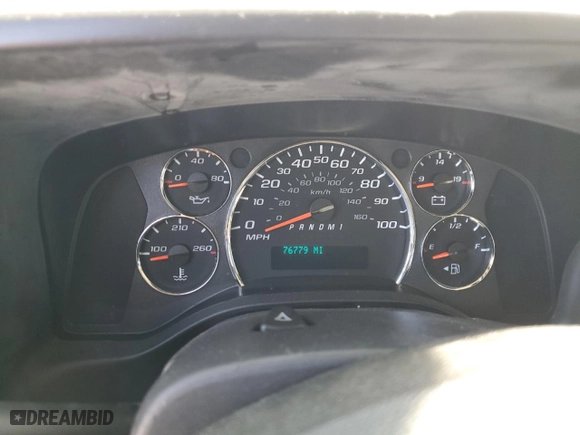 2012 Chevrolet Express Passenger 1LT with VIN 1GAZG1FG4C1100252, listed as a Copart auction lot 73242444 with 76,779 mi miles and Salvage Title. Bid and sale history available at carsss.com. Image 9.
