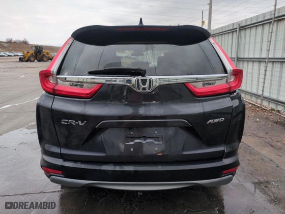 2019 Honda CR-V EX with VIN 5J6RW2H53KA014791, listed as a Copart auction lot 51961465 with 38,722 mi miles and Salvage Title. Bid and sale history available at carsss.com. Image 6.