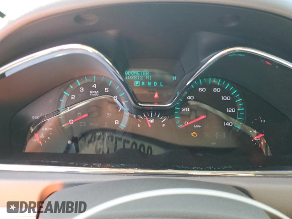 2013 Chevrolet Traverse LS with VIN 1GNKVFED9DJ124042, listed as a Copart auction lot 83077294 with 102,812 mi miles and Salvage Title. Bid and sale history available at DreamBid. Image 9.