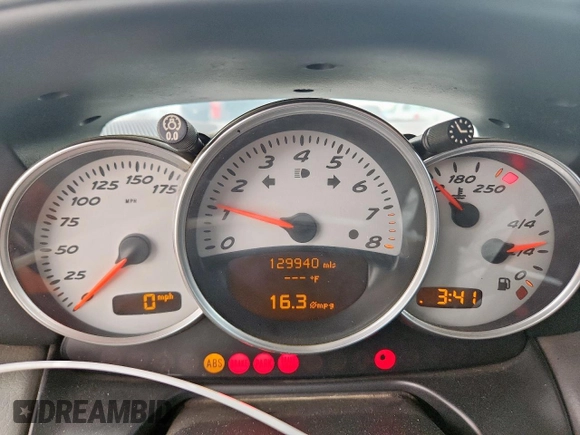2002 Porsche Boxster S with VIN WP0CB29802S660218, listed as a Copart auction lot 62540525 with 129,940 mi miles and Salvage title. Bid and sale history available at DreamBid. Image 9.