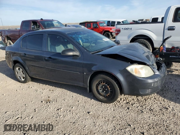 2008 Chevrolet Cobalt LS with VIN 1G1AK58F387140964, listed as a Copart auction lot 52009875 with 210,362 mi miles and Salvage Title. Bid and sale history available at DreamBid. Image 4.