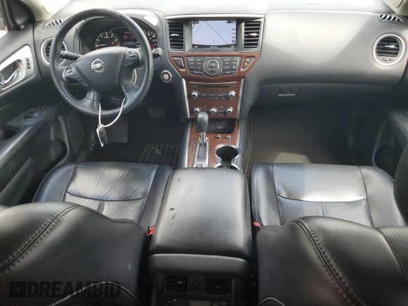 2018 Nissan Pathfinder SV with VIN 5N1DR2MM6JC646848, listed as a Copart auction lot 57461455 with 107,947 mi miles and Salvage title. Bid and sale history available at DreamBid. Image 8.