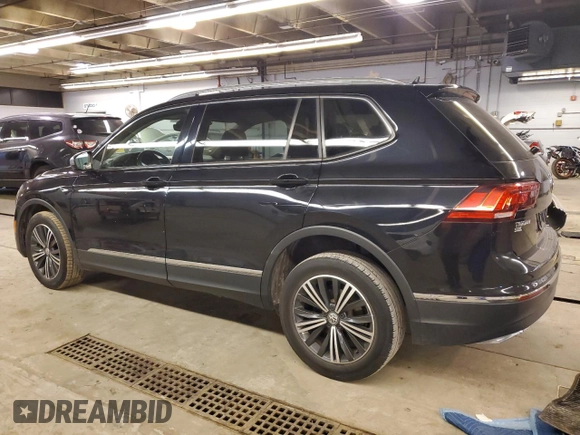 2018 Volkswagen Tiguan SEL with VIN 3VV3B7AX1JM087659, listed as a Copart auction lot 41902795 with 116,512 mi miles and Salvage Title. Bid and sale history available at DreamBid. Image 2.